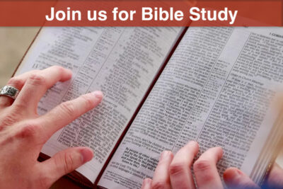 Join us for Bible Study