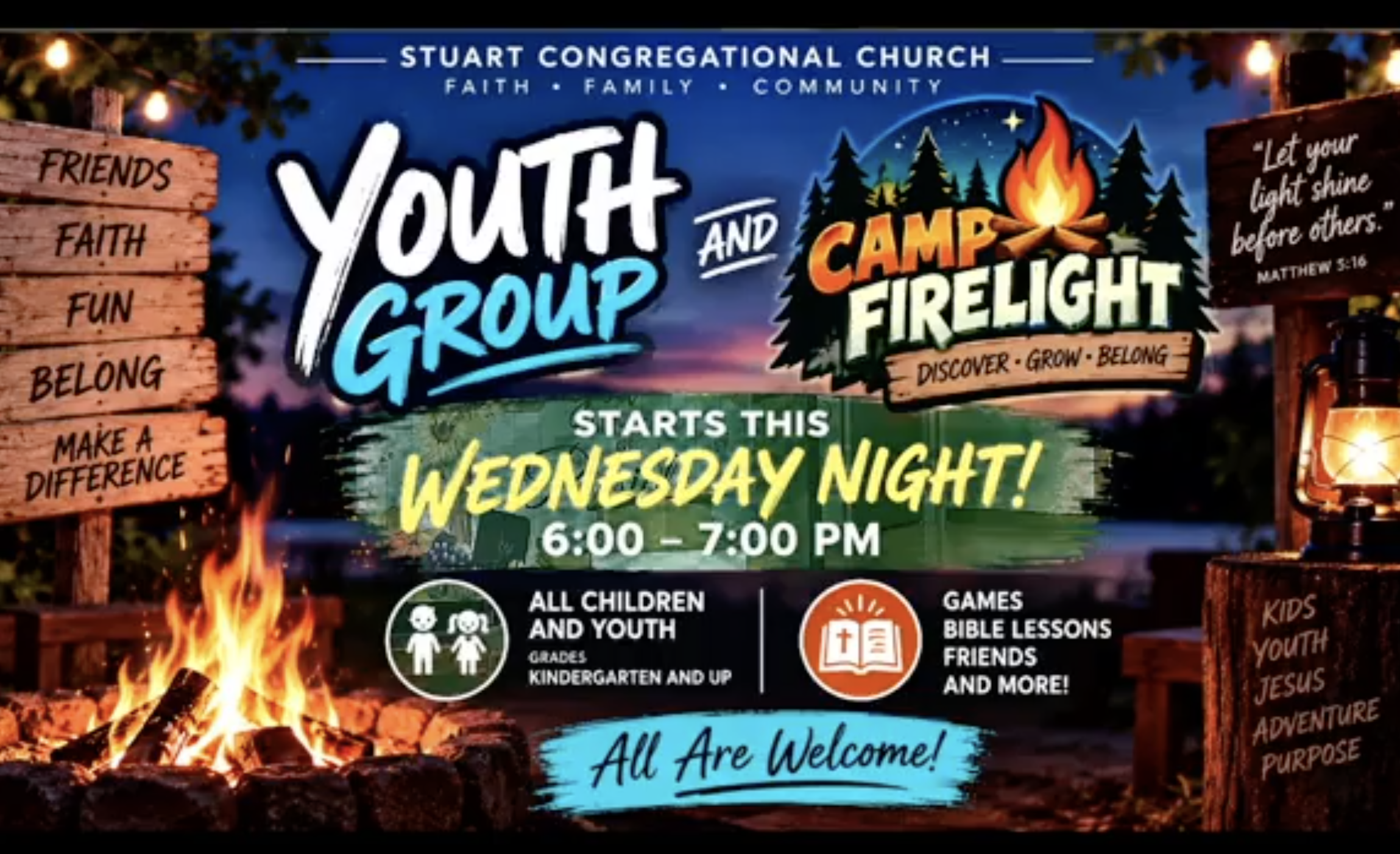 Family Night at Stuart Church