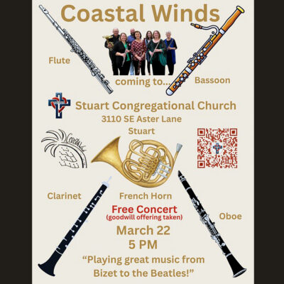 Coastal Winds Free Concert | March 22, 5PM