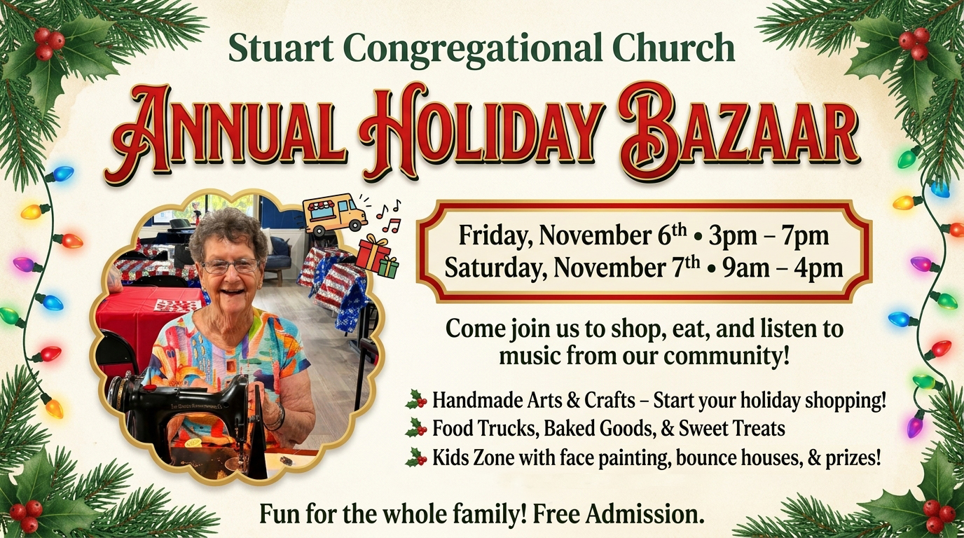 Stuart Church Annual Holiday Bazaar